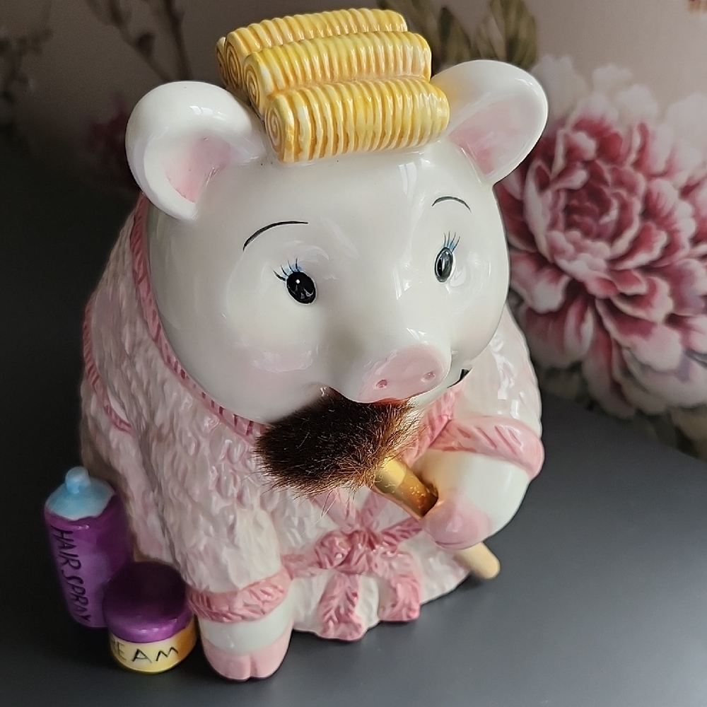 Mud Pie Charming Piggy Bank - Picture 1 of 7